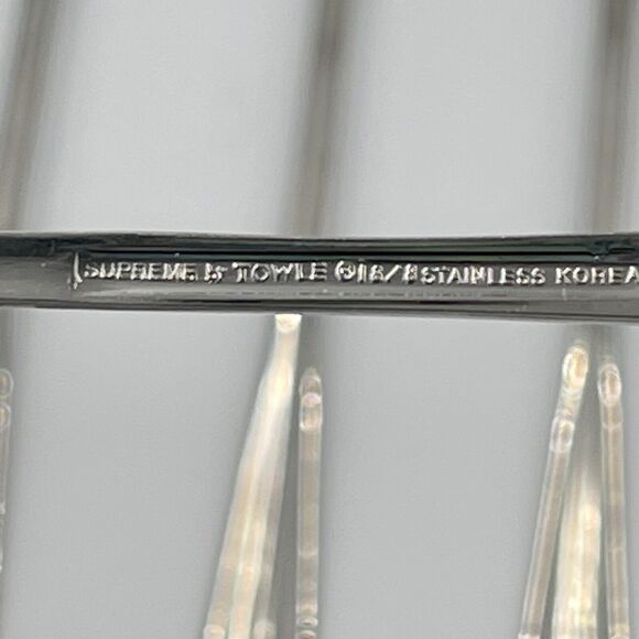 Supreme by Towle ASHLEY 6 QTY Lot Iced Tea Spoons 7 3/8 in Stainless China 18/8 - Picture 2 of 4